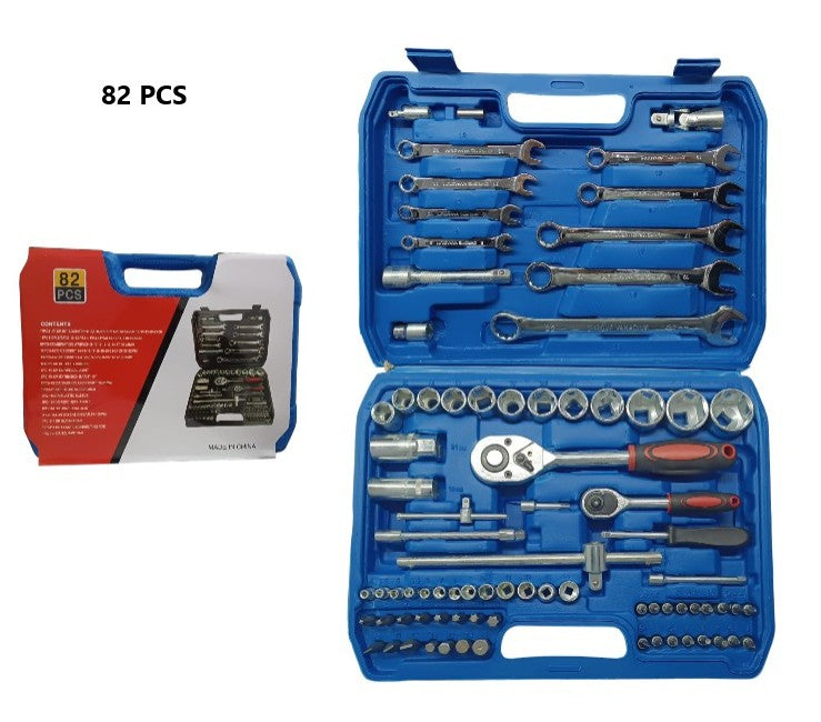 Set de llave tubo 82 pcs