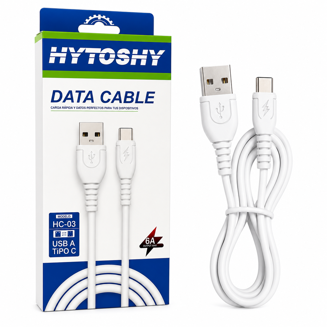 Cable USB a Tipo c Hytoshy