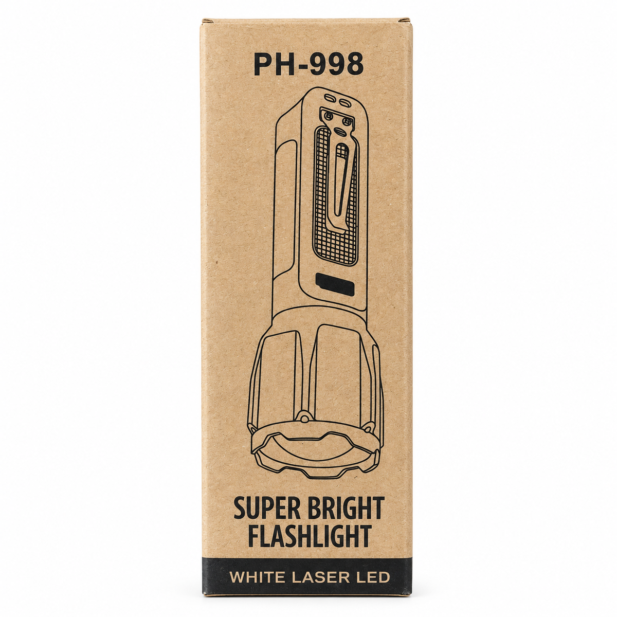 Linterna Led recargable USB ph-998