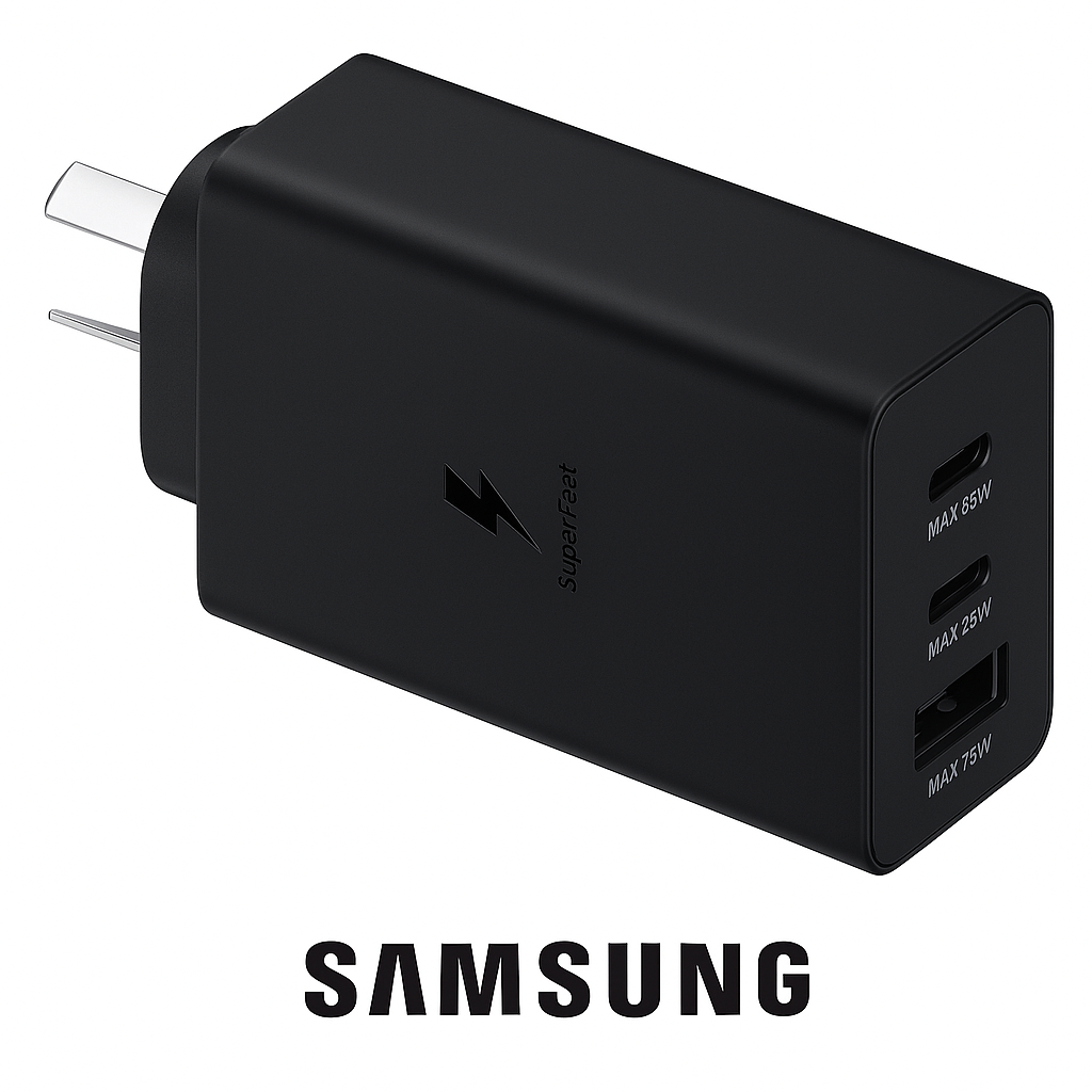 Adaptador Trio de carga super rápida (65W) x50u