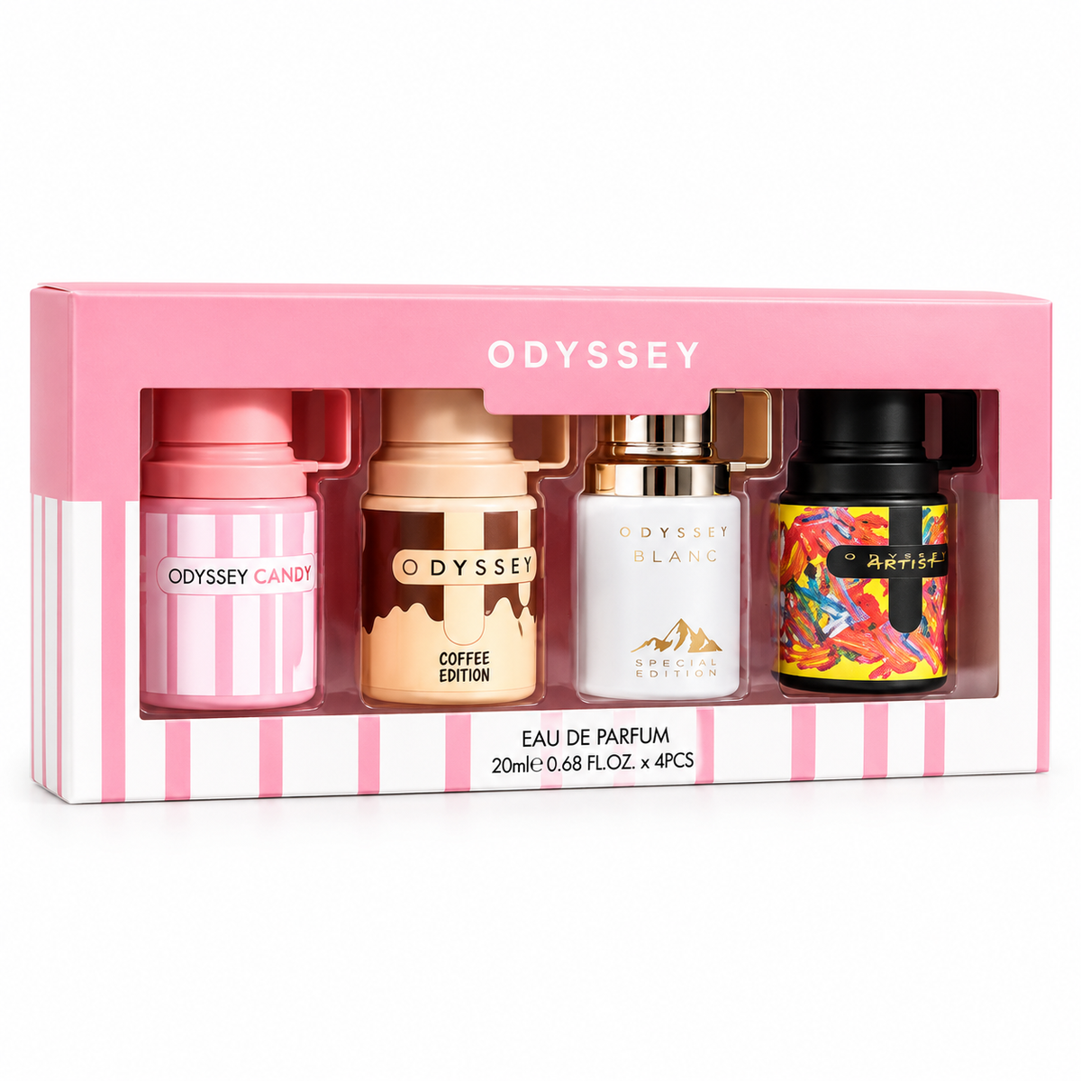 Perfume Odyssey pack x4