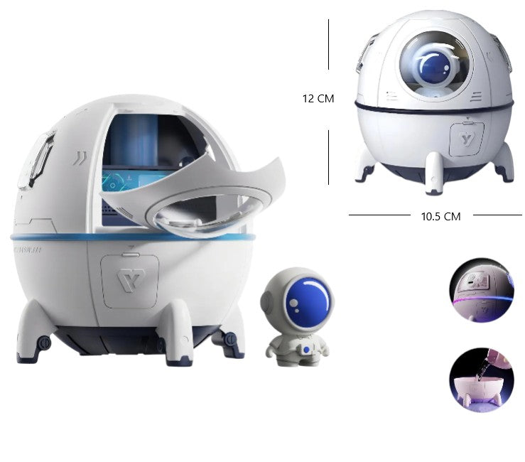 Humidificador diseño nave espacial