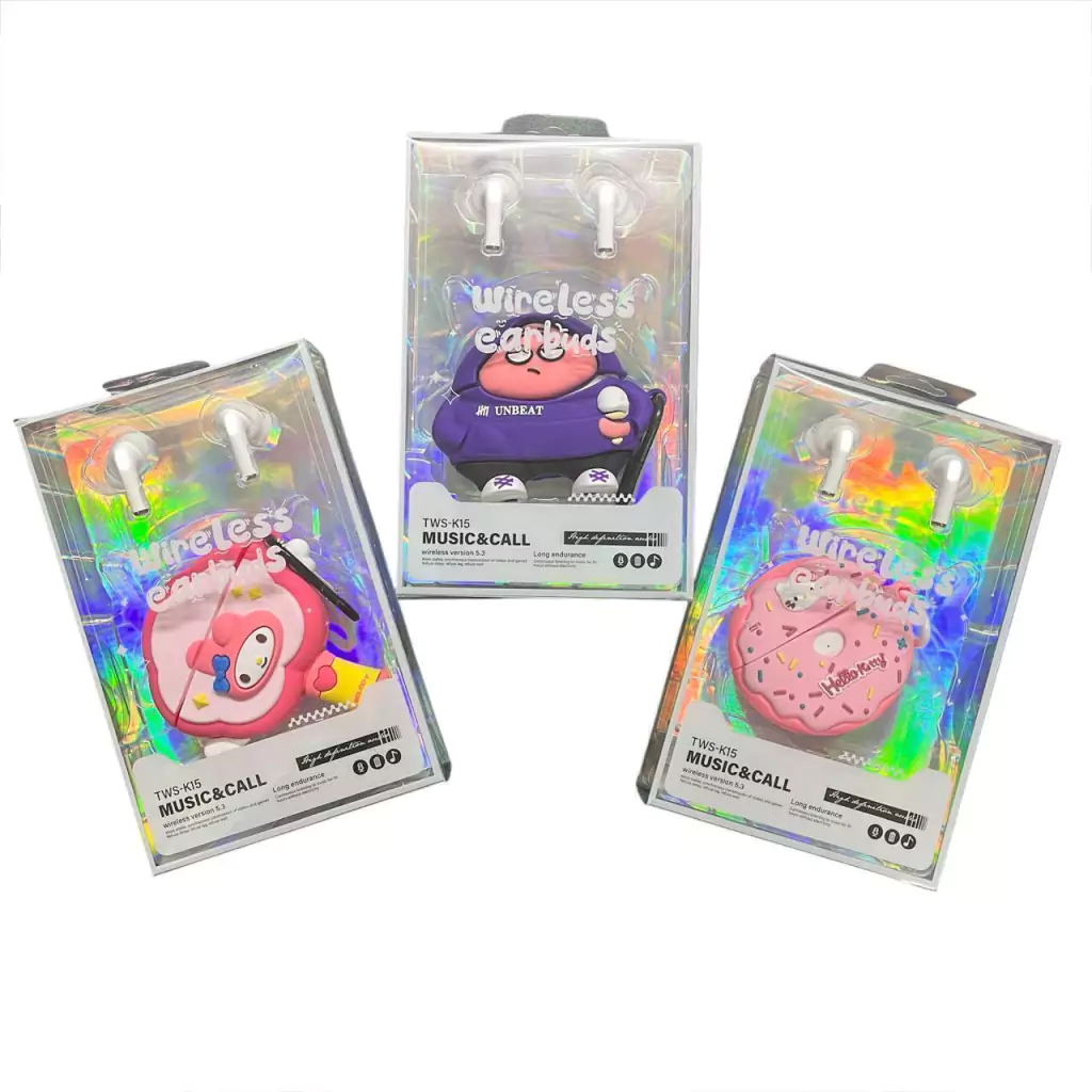 Auriculares con funda de diseño K15