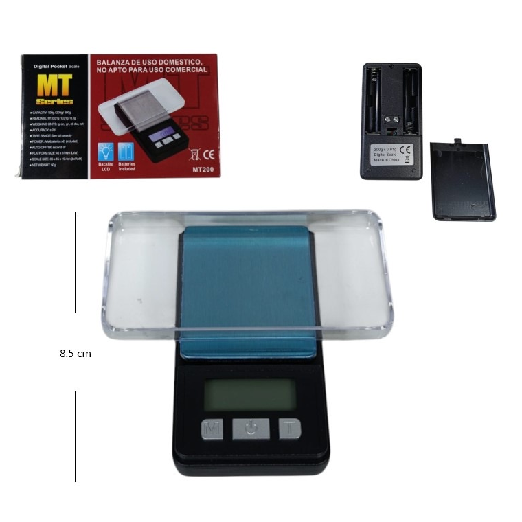 Mini balanza gramera < 200 grs