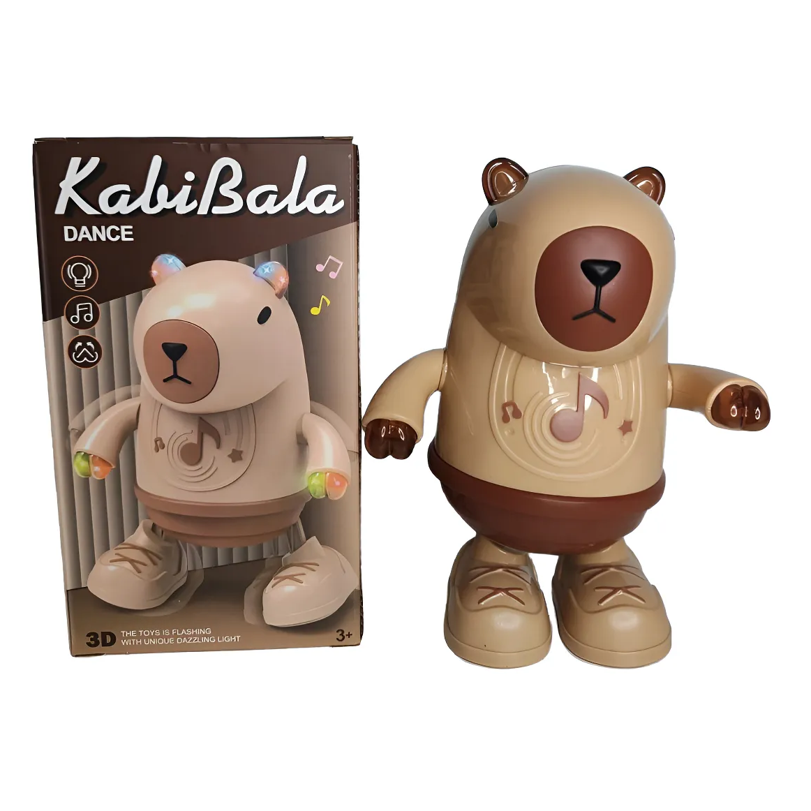 Juguete bailarín capibara