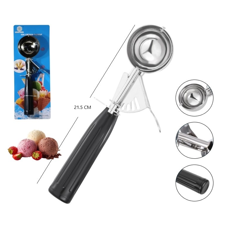 Cuchara bochera para helado