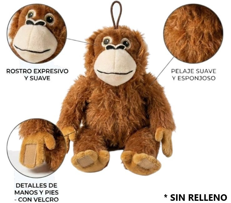 Peluche punch (sin relleno)