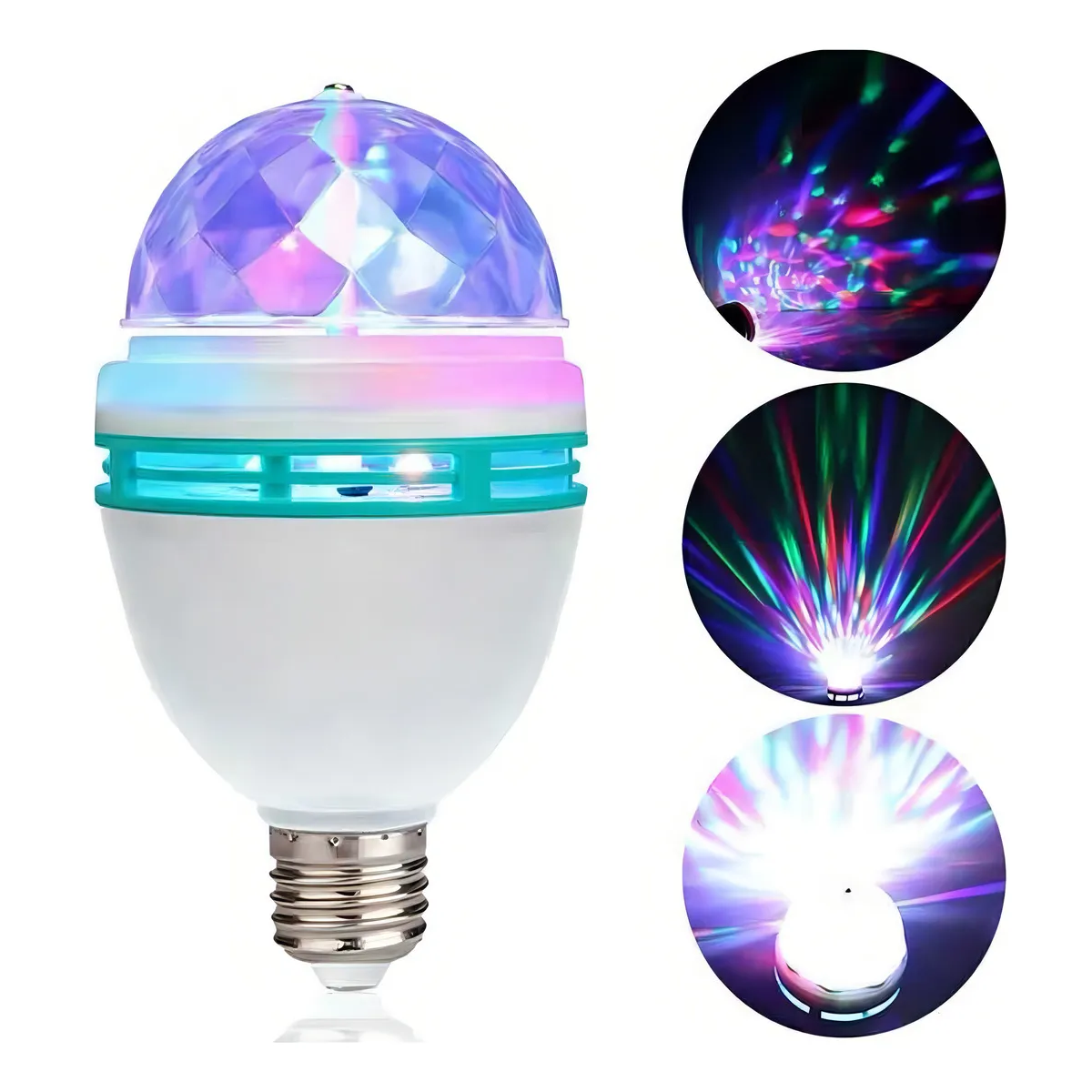 Foco LED RGB giratorio