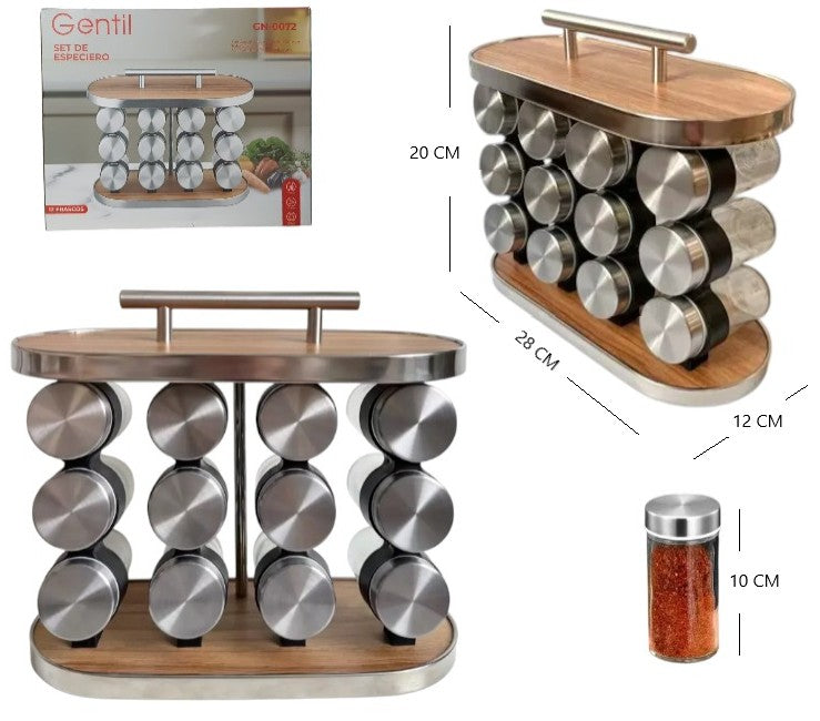 set de especiero 12pcs