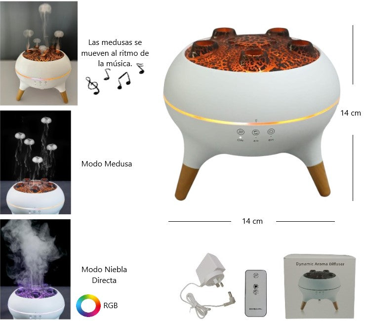 Humidificador medusa v/28 290 OFERTA