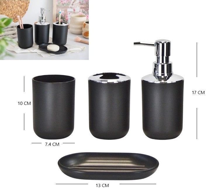Set para el baño 4 piezas
