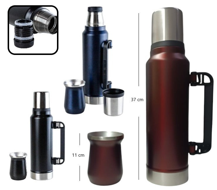 Termo 1400ML con mate