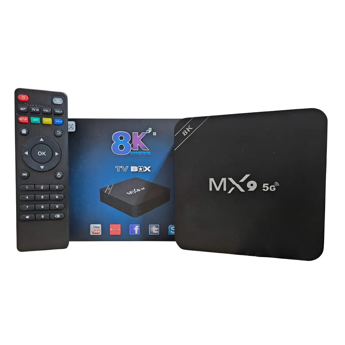 TV box MX9 Android 8K con app OFERTA LIMITADA