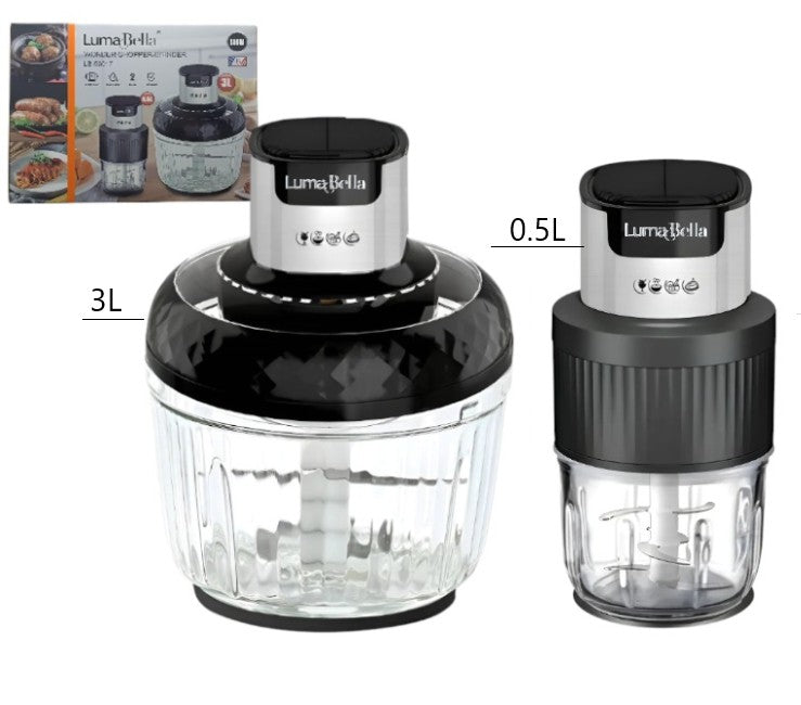 Set de procesador de vidrio 0.5L y 3L