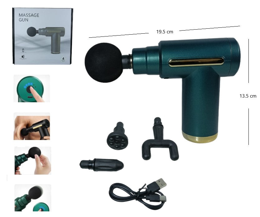 Pistola Masajeadora recargable
