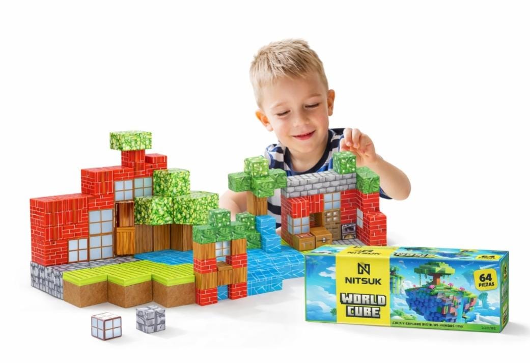 Bloque 64PCS magneticas minecraf