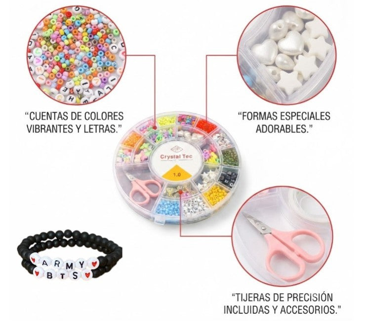Kit para pulseras 2400pcs