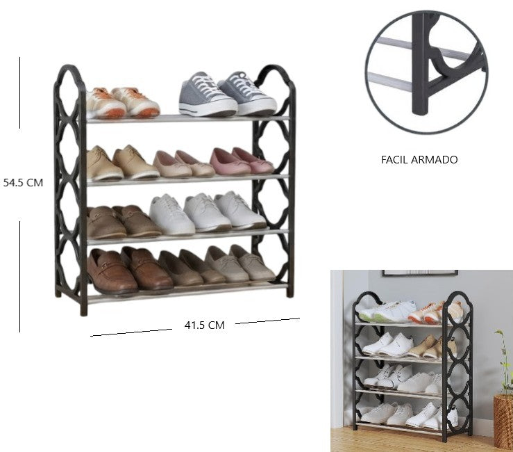Organizador de zapatos 4 niveles