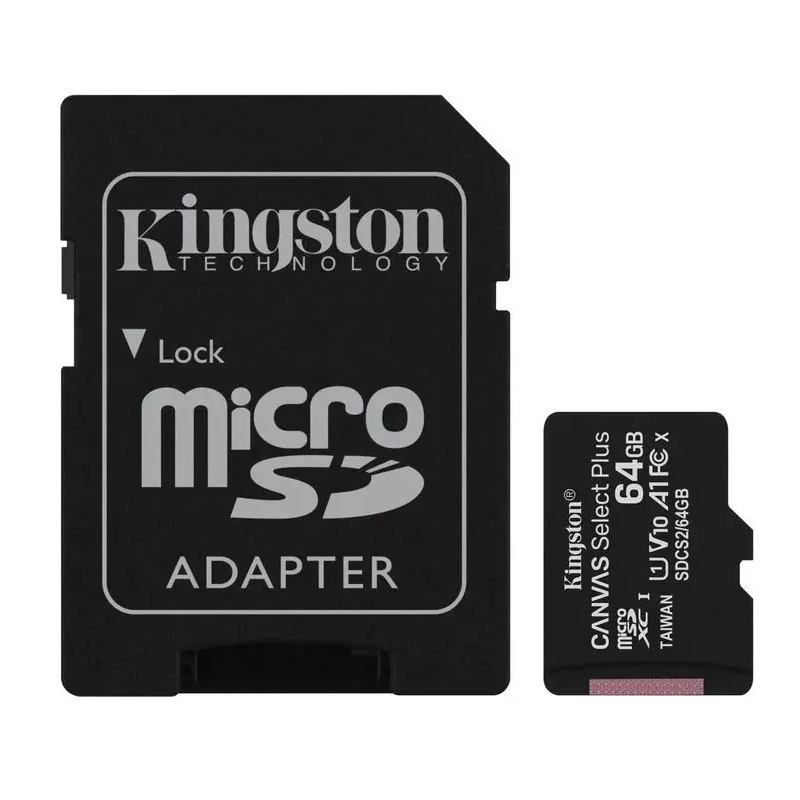 Memoria micro SD 64 GB Kingston