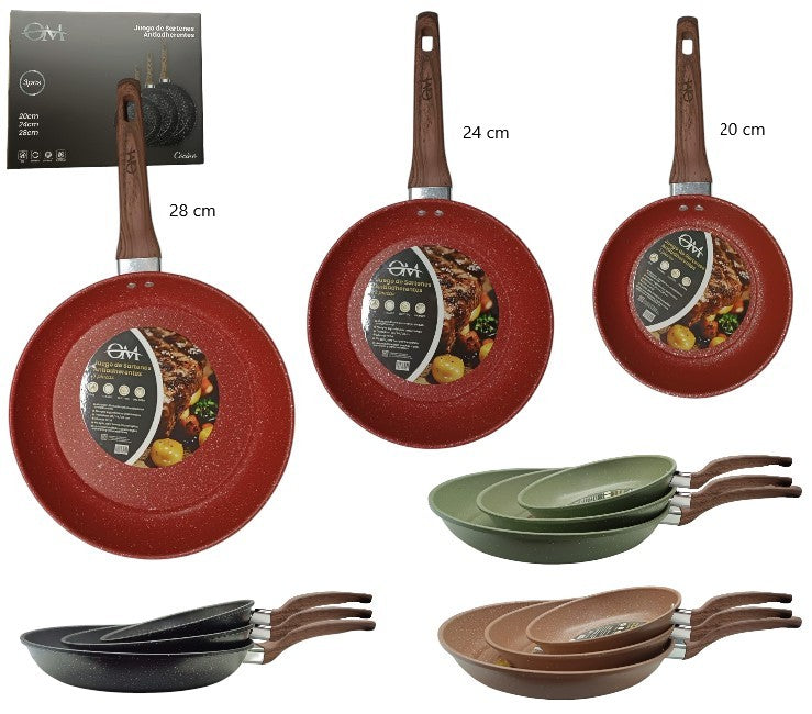 Sartenes antiadherentes OM