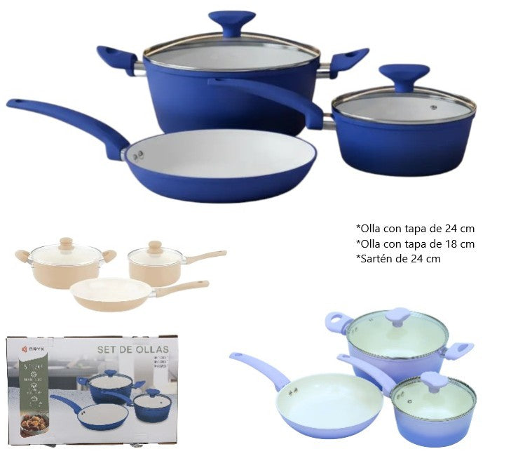 Set de ollas de 5PCS