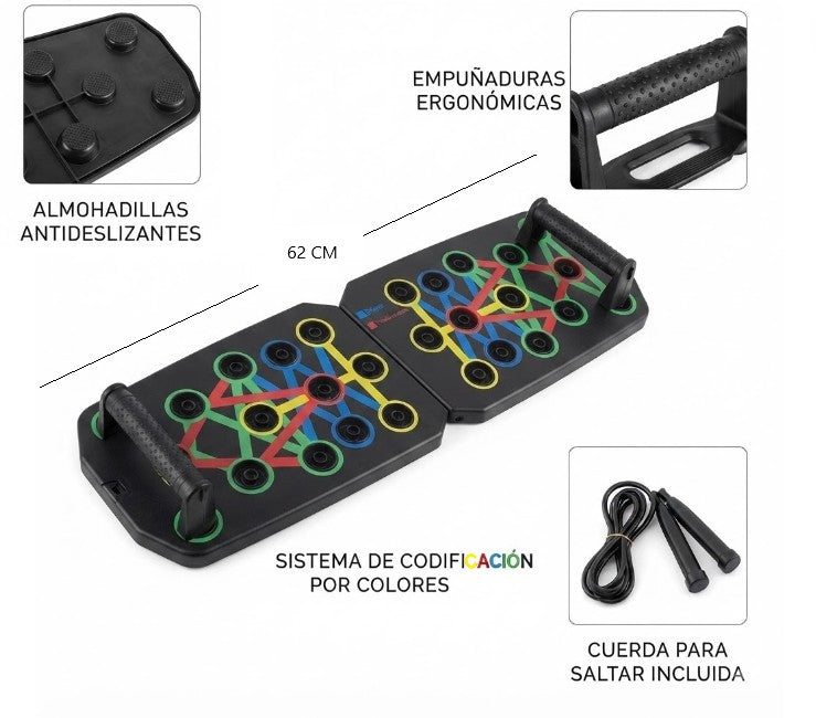 Tabla de flexiones multifuncion