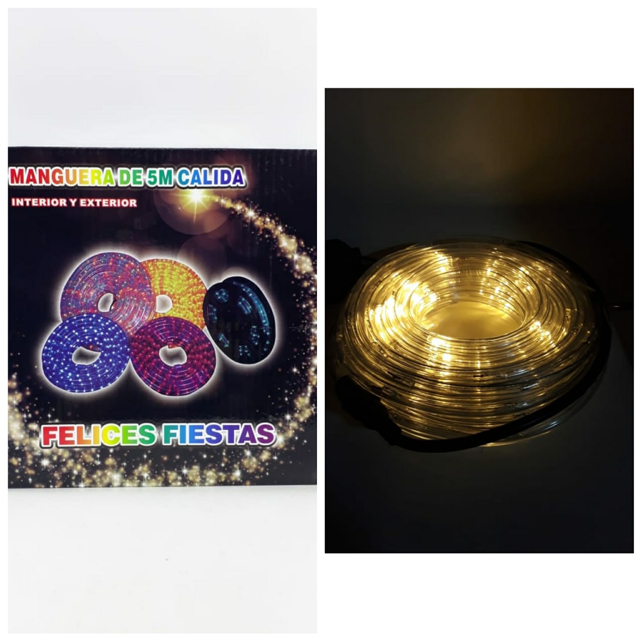 Manguera led cálida 5MT