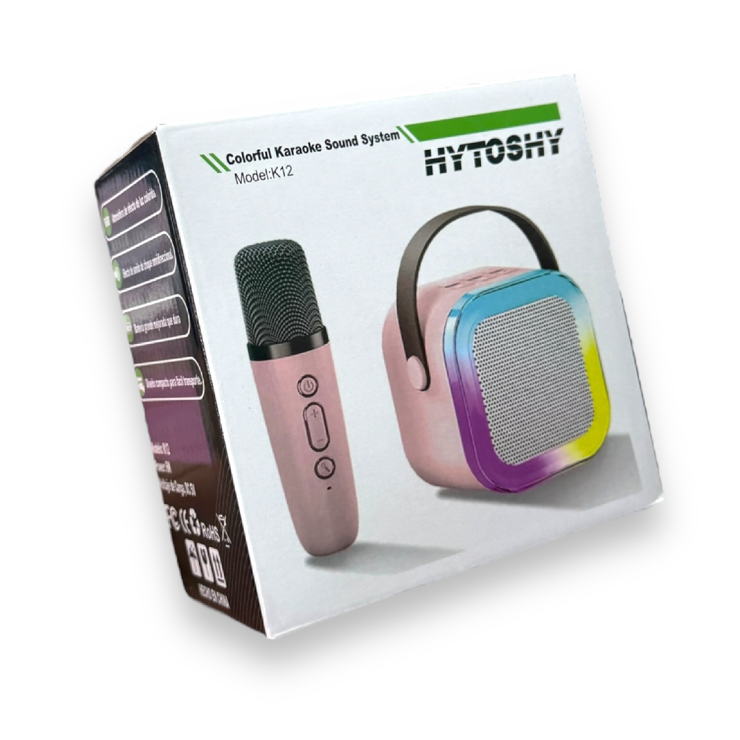 Parlante bluetooth K12 con micrófono