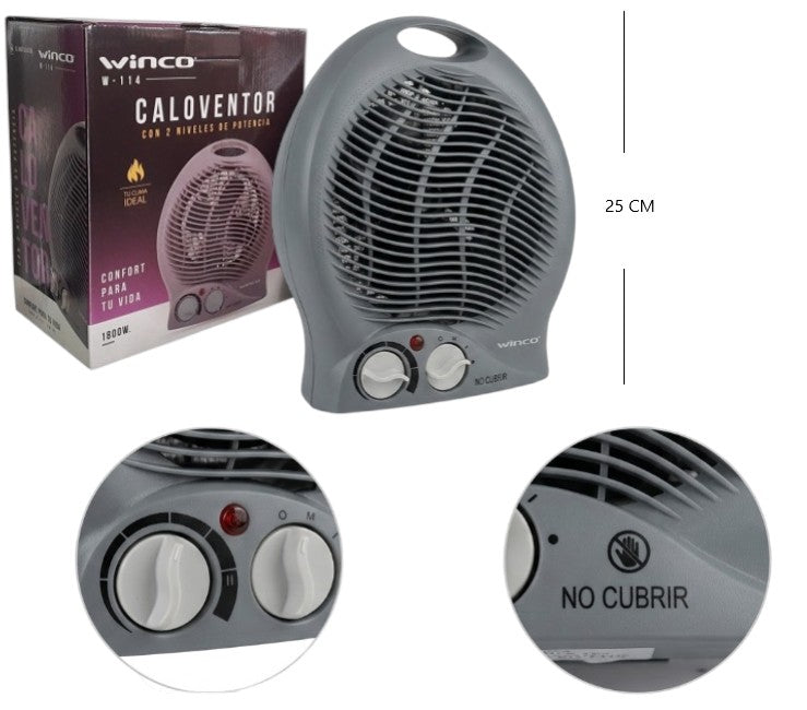 Caloventor 1800w Winco