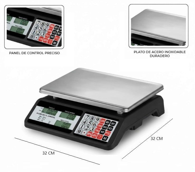 Balanza digital recargable
