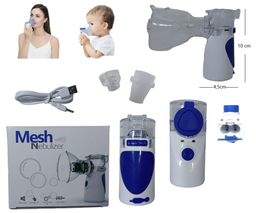 Nebulizador portátil adul/niño USB/PILA