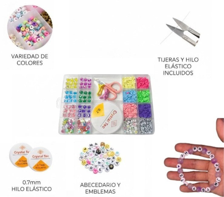 Kit armado de pulseras