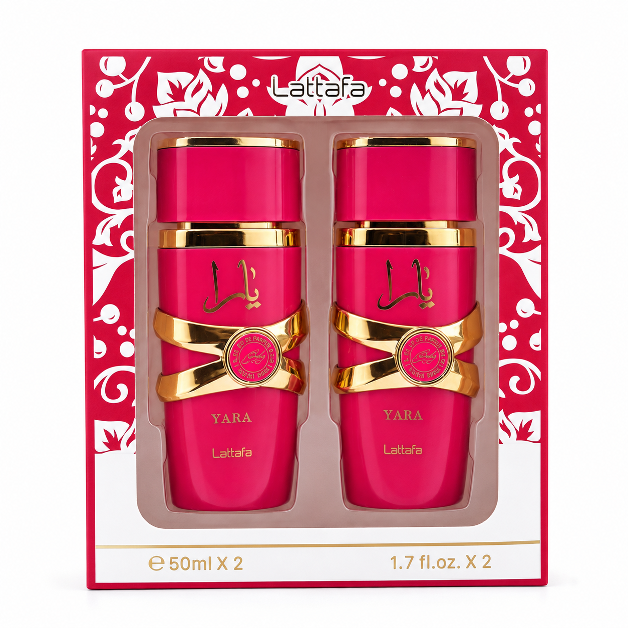 Kit de perfume Lataffa Yara Candy x2 50ml