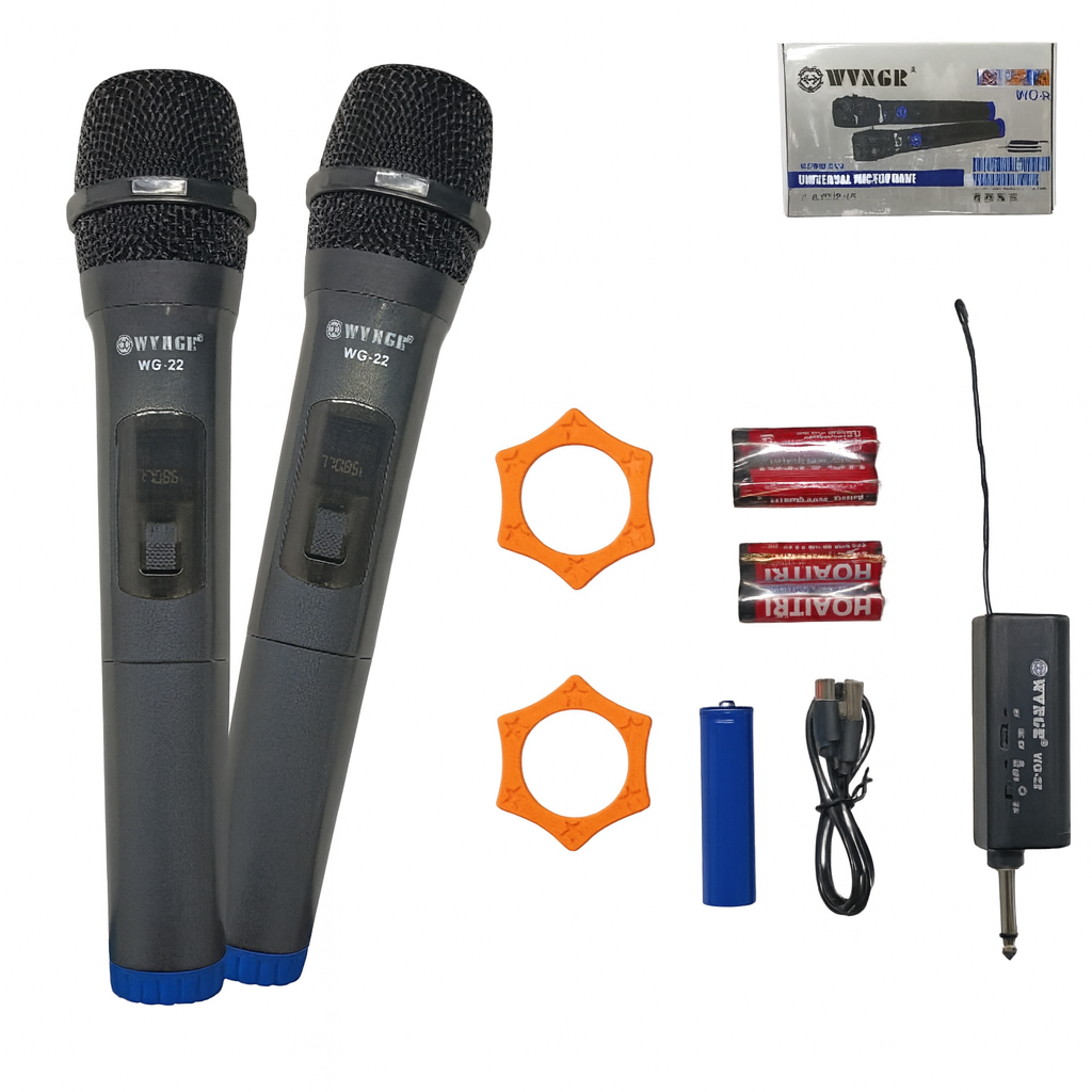 Micrófono inalámbrico universal x 2 UNI