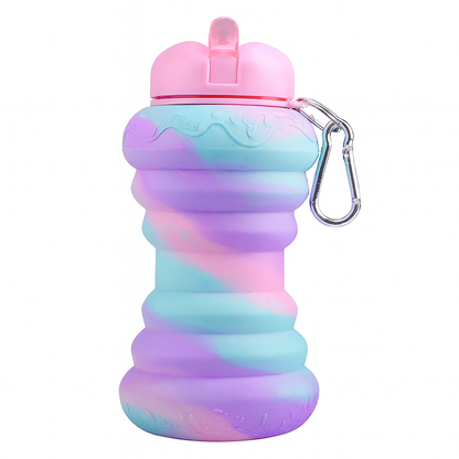 Botella plegable deportiva