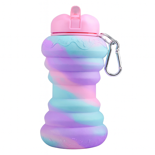 Botella plegable deportiva