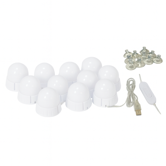 Foco iled para espejos USB