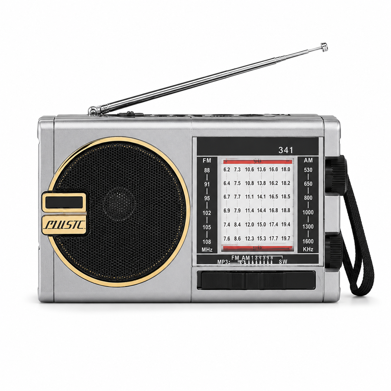 Radio con panel solar