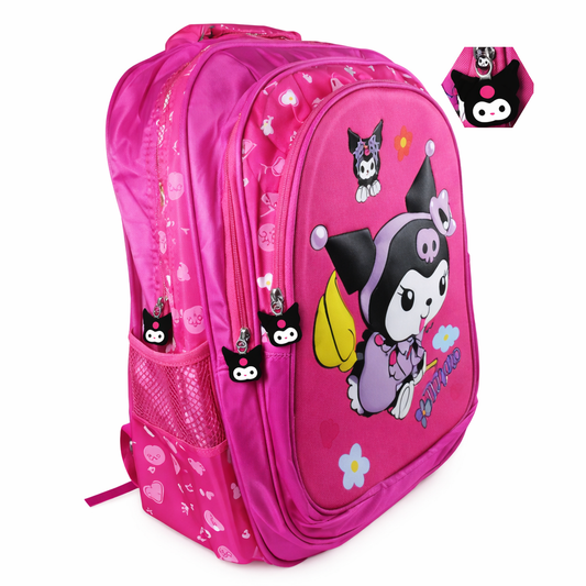 Mochila 16 PLG con doble cierre personajes