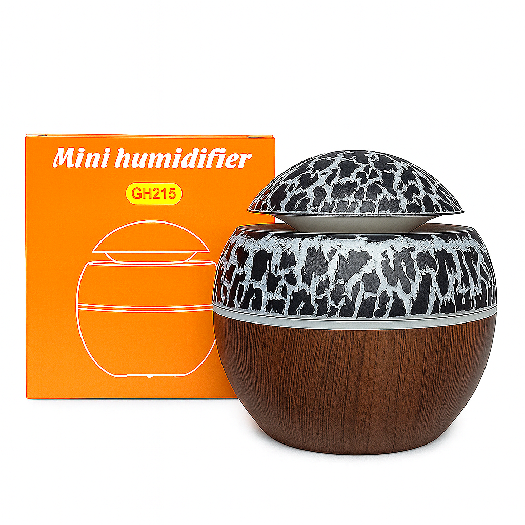 Humidificador redondo con diseño