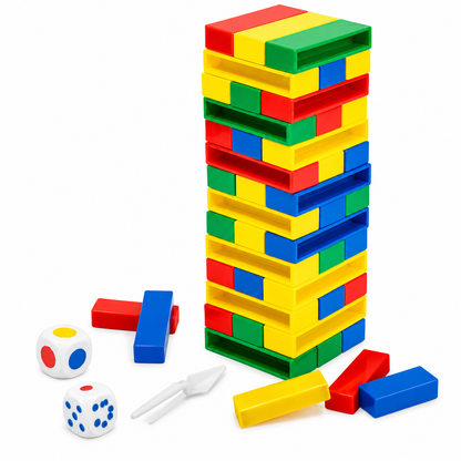 Jenga de plástico
