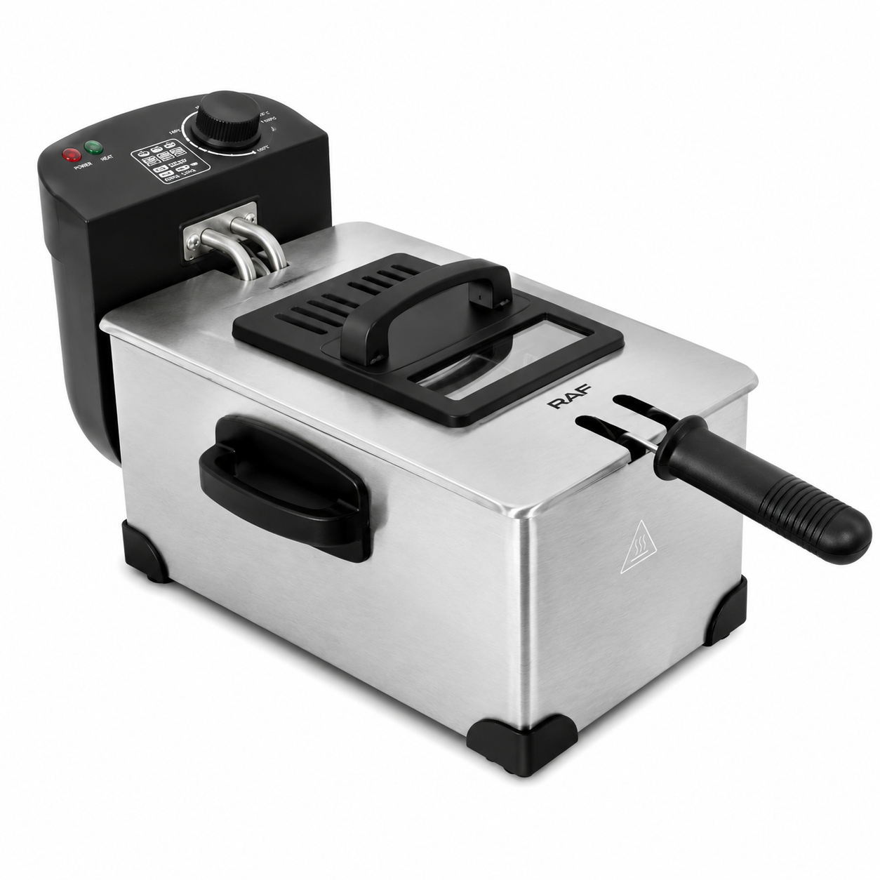 Freidora de aceite 3LT de acero 2000w
