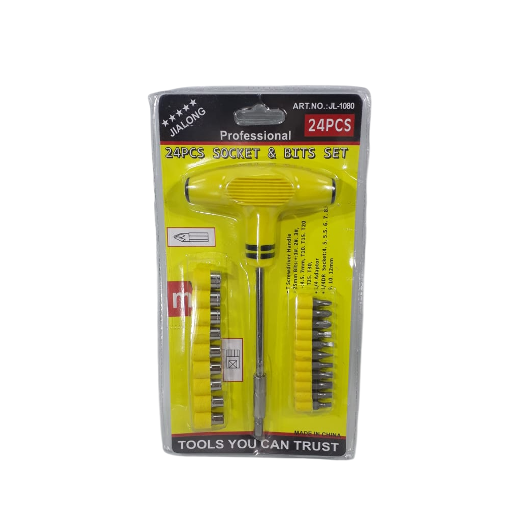Set llave torx con 24 piezas