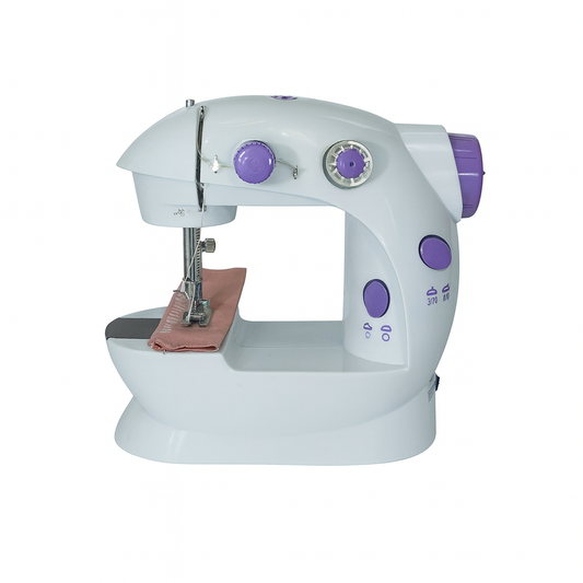 Máquina de coser A220V con pila y fuente SM-100