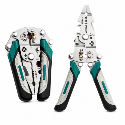 Pinza plegable pelacables