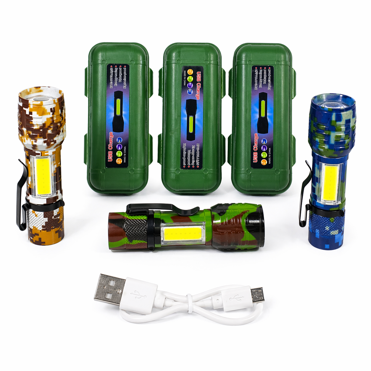 Linterna led  camuflada