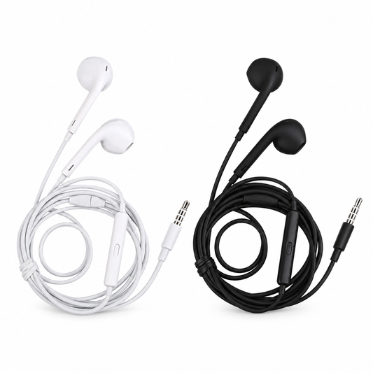 Auricular cable con microfono y jack
