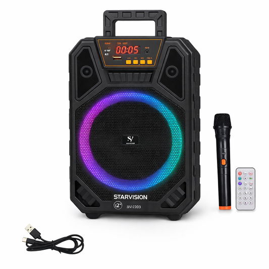 Parlante 12 PLG con micrófono Sv1203