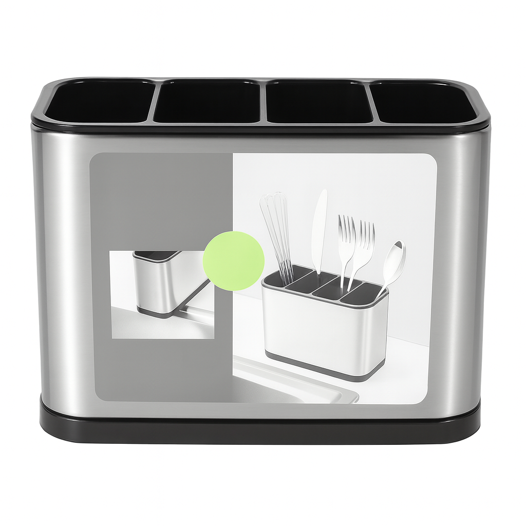 Organizador y escurridor cubiertos