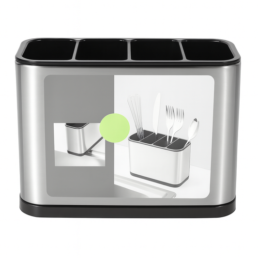 Organizador y escurridor cubiertos